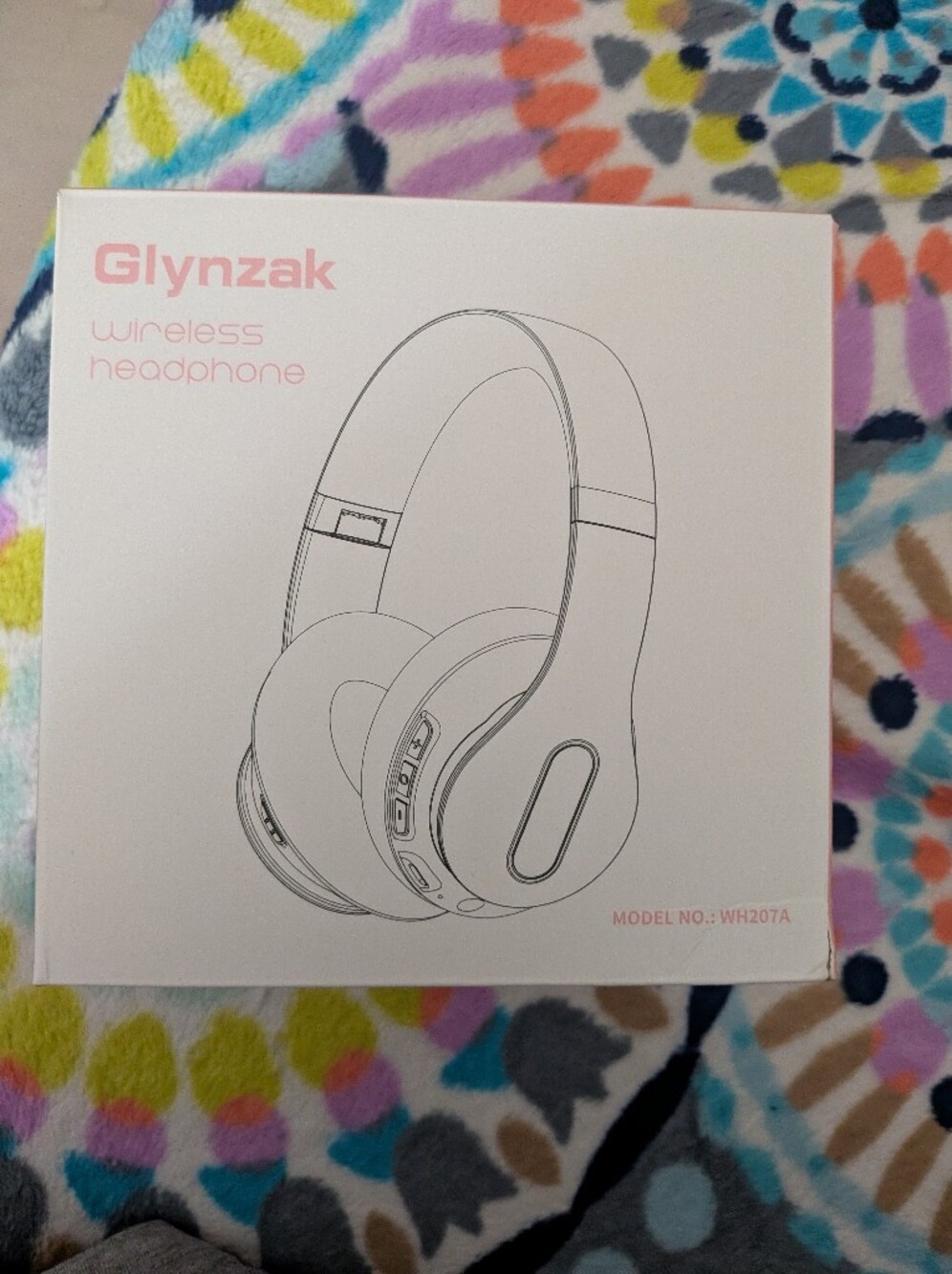 Rose gold Wireless Over-Ear Headphones with Comfortable Fit